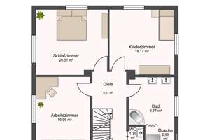 Flexibles Wohnkonzept: Familienhaus, Mehrgenerationenwohnen oder renditestarkes Investment – 57076 Weidenau, Siegen – Vorschaubild 21