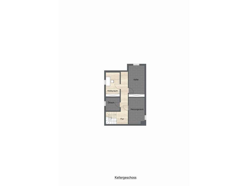 Grundriss Untergeschoss (Teilu