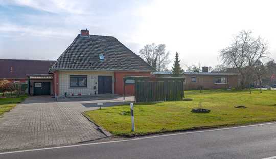 Bild von Freistehendes Wohnhaus mit großzügigem Garten in Ostrhauderfehn