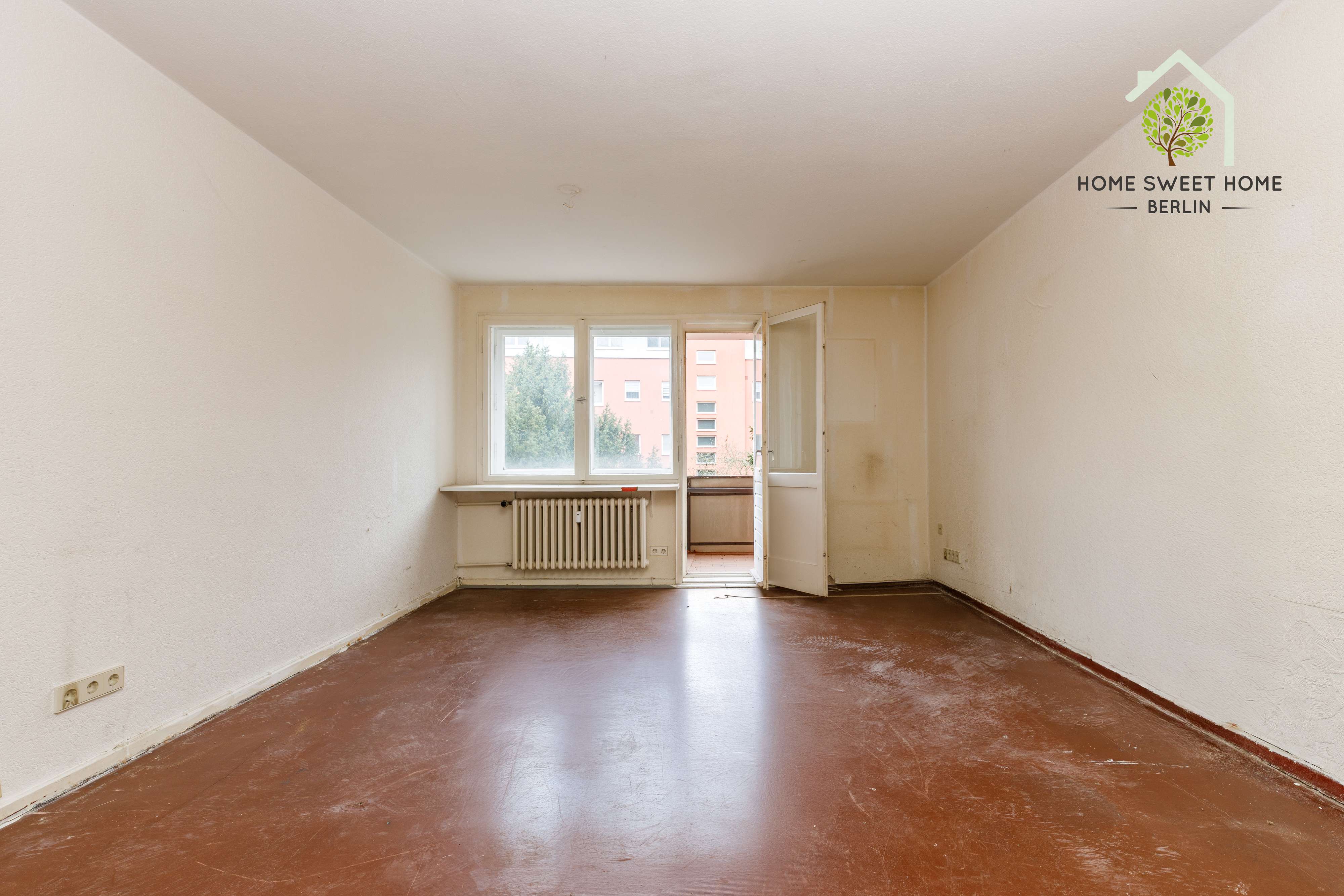 ✓ Leerstehend, 5 min zur U-Bahn ✓ helle 3-Zimmer-Wohnung ✓ Balkon ✓ 2 Stellplätze, Berlin – Bild 1