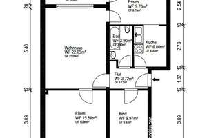 Wohnen im Grünen: Hochparterre-Wohnung mit Balkon, Garage und Gemeinschaftsgarten – Die vollständige Adresse der Immobilie erhältst du vom Anbieter., 44269 Schüren, Dortmund – Vorschaubild 20