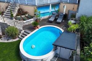 Außergewöhnliches Haus in ruhiger Lage am Waldrand. Unikat mit Pool, Whirlpool und Fernblick. – 86650 Wemding – Vorschaubild 33