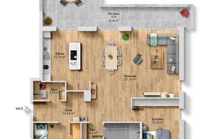 JA, zur exklusiven Penthousewohnung mit Dachterrasse und 2 Stellplätzen in Solingen-Gräfrath – Lützowstraße 190, 42653 Gräfrath, Solingen – Vorschaubild 13