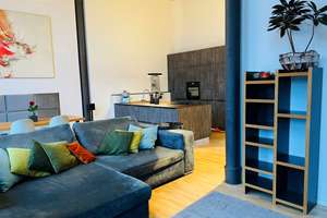Einzigartiges Wohnen in der Roten Kaserne: 138 m² Design-Maisonette mit 4,60 m Gewölbedecke, Garten, – Friedrich-Klausing-Straße 6, 14469 Nauener Vorstadt, Potsdam – Vorschaubild 2