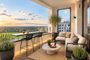 THE VIEW. München zu Füßen - exklusives Penthouse mit Alpenpanorama