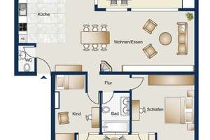 Sonnige 3-Zimmer-Wohnung mit zwei Dachterrassen, Ruhig gelegen in Bielefeld-Schildesche – Die vollständige Adresse der Immobilie erhältst du vom Anbieter., 33739 Jöllenbeck, Bielefeld – Vorschaubild 16
