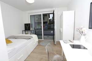 Sonnige Studentenwohnung mit moderner Ausstattung – Seerosenstraße 1, 70563 Vaihingen-Mitte, Stuttgart – Vorschaubild 1