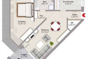 zentral wohnen und die Idylle genießen – Die vollständige Adresse der Immobilie erhältst du vom Anbieter., 24103 Exerzierplatz, Kiel – Vorschaubild 10
