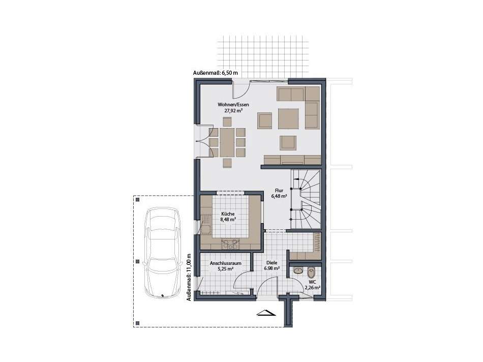 Grundriss Erdgeschoss