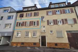 Helle 3-Zimmer Wohnung im 1. OG mit Balkon in Stuttgart-Bad Cannstatt