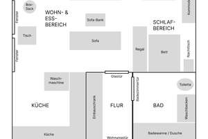 Zwischenmiete Sep - Mitte Dez: 1-Zimmer-Wohnung, 44 qm – Die vollständige Adresse der Immobilie erhältst du vom Anbieter., 81677 Steinhausen, München – Vorschaubild 14