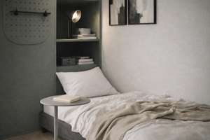 HEI³ Heidelberg: Möblierte Wohnung in Heidelberg im besonderen 3D Druck Gebäude – Billie-Holiday-Straße 1, 69126 Südstadt, Heidelberg – Vorschaubild 9