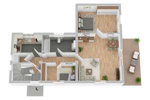 Vermietetes Zweifamilienhaus in ruhiger Lage von Klamp – Achterstraat 12, 24321 Klamp – Vorschaubild 14