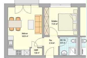 Untergeschosswohnung mit Terrasse / Aufzug / Einstellplatz – Karl-Saßmann-Weg 5, 57076 Weidenau, Siegen – Vorschaubild 7