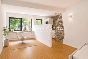 EIN STÜCK RÖMISCHES KÖLN IM WOHNZIMMER – AM RÖMERTURM – MÖBLIERT MIT EINBAUKÜCHE +PROVISIONSFREI+ – Die vollständige Adresse der Immobilie erhältst du vom Anbieter., 50667 Altstadt/Nord, Köln – Vorschaubild 1
