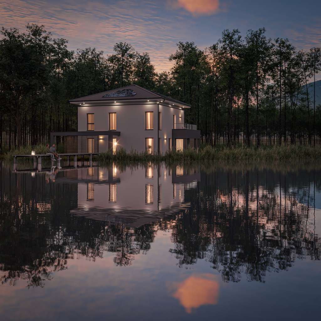 Immobilie in Süderdorf - Architektur in der Schwebe: Exklusives Wohnerlebnis auf zwei Etagen. - Bild 2