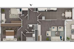 S-Asemwald: 3,5-Zimmer-Wohnung mit schöner Aussicht ins Grüne – 70599 Asemwald, Stuttgart – Vorschaubild 20