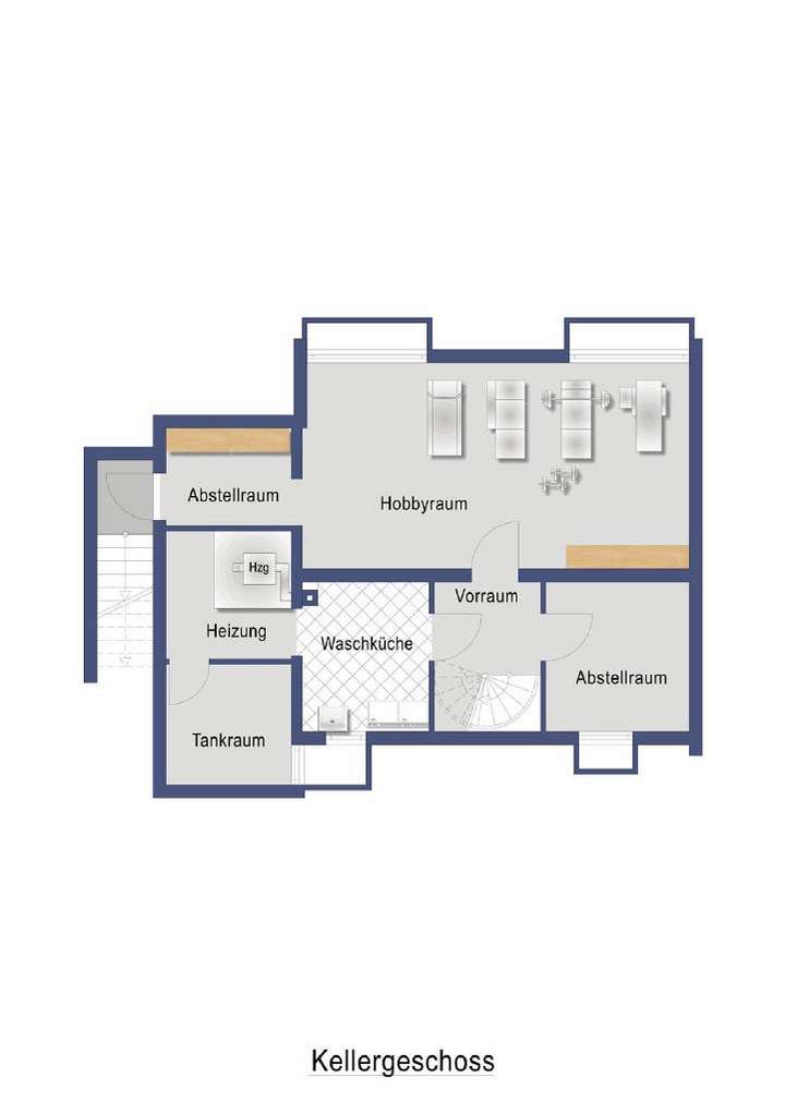 Grundriss Keller