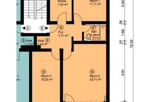 Helle 3-Zimmer-Wohnung mit Balkon & TG Stellplatz in HH-Hohenfelde - (frei lieferbar) – Die vollständige Adresse der Immobilie erhältst du vom Anbieter., 22087 Hohenfelde, Hamburg – Vorschaubild 17