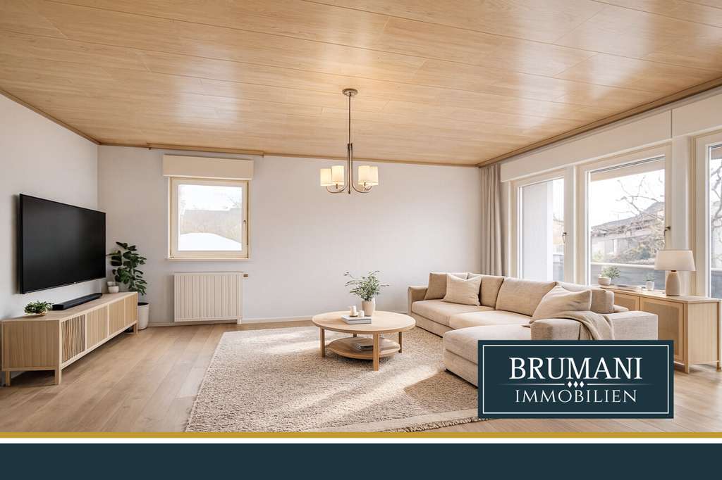 Immobilie in Ettenheim - BRUMANI | Großzügige 6,5-Zimmer-Wohnung mit Wintergarten, Balkon und zwei Stellplätzen in Ettenheim - Bild 0