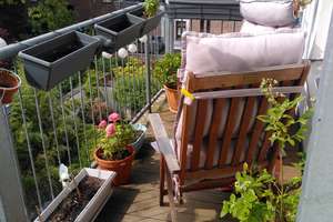 Traumhafte Altbauwohnung mit großem Balkon in Bestlage – voll möbliert auf Zeit (11 Monate) – Bismarckstraße 106, 52066 Frankenberg, Aachen – Vorschaubild 3