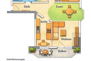 Wohnen mit Charakter: 3,5-Zimmer-Wohnung in Oberhausen – Die vollständige Adresse der Immobilie erhältst du vom Anbieter., 46149 Schwarze Heide, Oberhausen – Vorschaubild 13