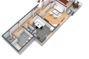Helle 2- Zimmer EG Wohnung in Wuppertal Vohwinkel - Mit neuen Badezimmer – Siegersbusch 1a, 42327 Vohwinkel, Wuppertal – Vorschaubild 2