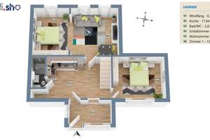Zweifamilienhaus in unmittelbarer Stadtnähe – Die vollständige Adresse der Immobilie erhältst du vom Anbieter., 24943 Achter de Möhl, Flensburg – Vorschaubild 15