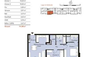 Ihr neues Zuhause - 3 Zimmer in Pankow – Damerowstraße 8-11, 13187 Pankow (Ortsteil), Berlin – Vorschaubild 12