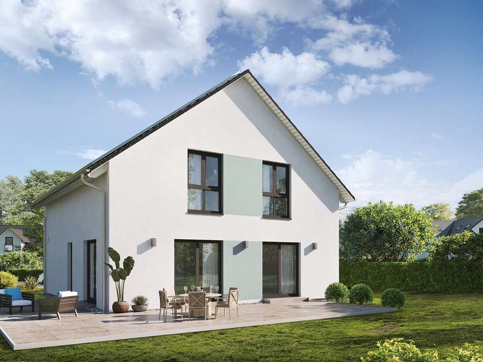 Modernes Familiendomizil