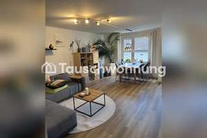 Tauschwohnung: 3-Zi Wohnung in Neckarvorstadt mit Garten und Garage