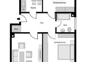 Ruhig gelegen und dennoch zentral
in Höntrop – Die vollständige Adresse der Immobilie erhältst du vom Anbieter., 44869 Höntrop, Bochum – Vorschaubild 12