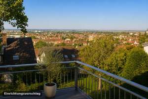Wohnen wie im eigenen Haus: 6,5-Zi.-Maisonette, 195 m² mit Weitblick, ruhige Waldrandlage in Leimen – Sanserweg -, 69181 Leimen – Vorschaubild 8