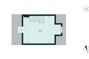 Moderne Doppelhaushälfte mit Garten und Dachstudio – Magdeburger Straße 6, 59192 Bergkamen – Vorschaubild 13