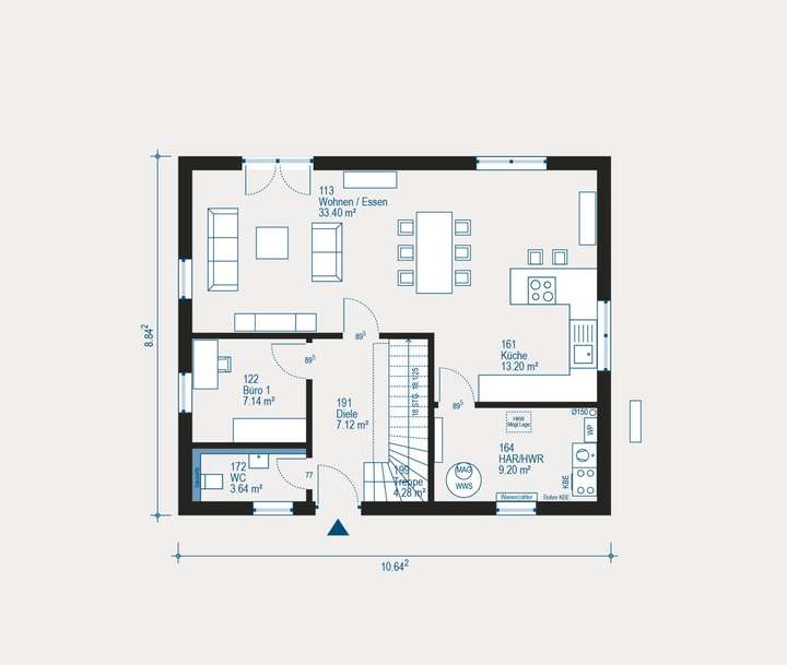 Grundriss veränderbar