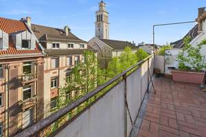 Stilvolles Penthouse mit Weitblick: 4,5 Zimmer und großer Dachterrasse in Mannheim – Die vollständige Adresse der Immobilie erhältst du vom Anbieter., 68165 Schwetzingerstadt/Oststadt, Mannheim – Vorschaubild 14