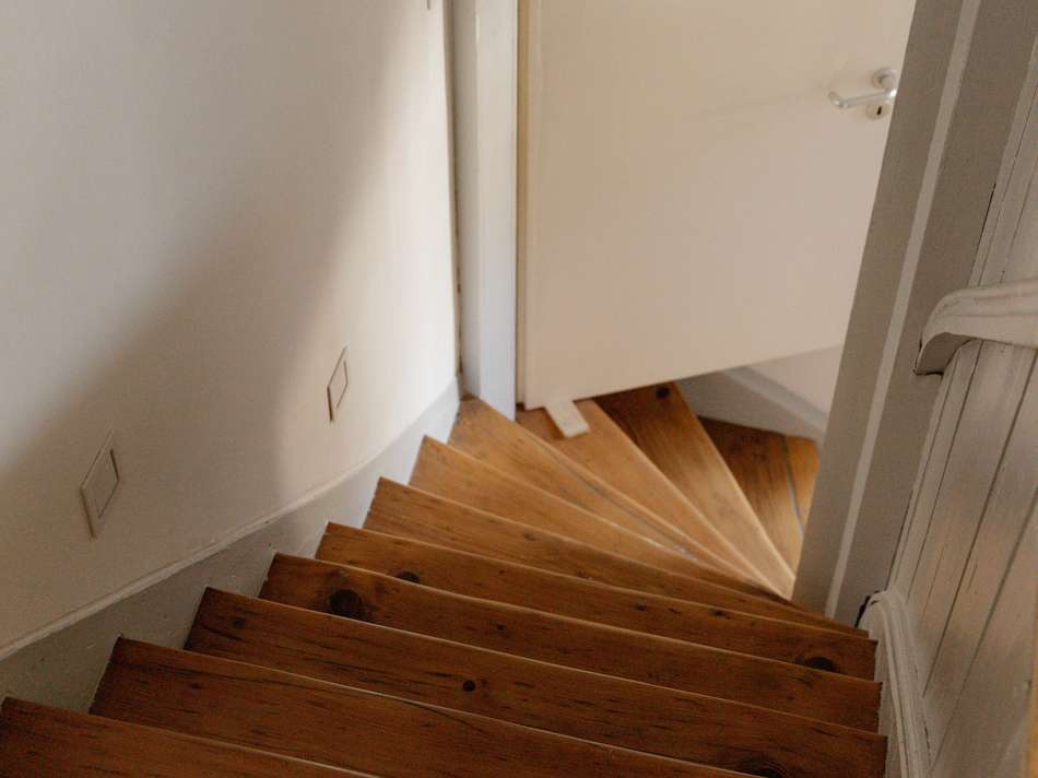 Treppenaufgang Speicherraum