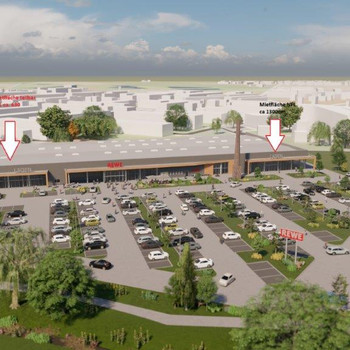 attraktive Mietflächen neben neuem REWE-Markt