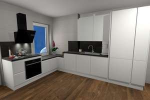 Erstbezug nach Sanierung! Moderne 3-Zimmer-Wohnung mit Einbauküche – Jahnstraße 8, 65185 Mitte, Wiesbaden – Vorschaubild 1