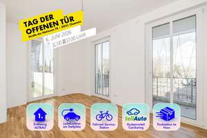 Wohnung mit Weitblick *  helle 3 Zimmer im DG * Balkon * Parkett * TG * EBK
