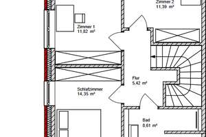 Hochwertige KfW-55 Doppelhaushälfte in begehrter Lage in HH-Bergstedt – Die vollständige Adresse der Immobilie erhältst du vom Anbieter., 22395 Bergstedt, Hamburg – Vorschaubild 18