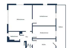 Sehr gepflegt Drei-Zimmer-Wohnung mit Balkon – Die vollständige Adresse der Immobilie erhältst du vom Anbieter., 85055 Nordost, Ingolstadt – Vorschaubild 8