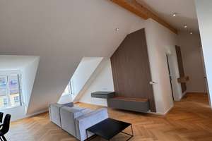 Aussergewöhnlicher Erstbezug: vollmöbliertes 2-Zimmer-Loft mit Terrasse über den Dächern Münchens – Schellingstrasse 32, 80799 Universität, München – Vorschaubild 6