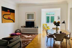 Ein Juwel am Hochufer 1. Reihe: Elegante Wohnung auf 2 Ebenen in Jugendstilvilla mit Privatgarten – Die vollständige Adresse der Immobilie erhältst du vom Anbieter., 81545 Harlaching, München – Vorschaubild 4