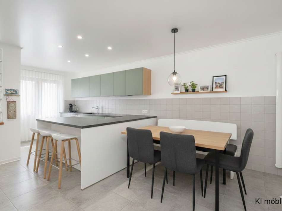 KI Beispiel Küche - Essbereich