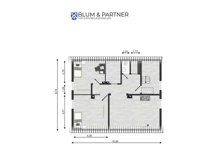Grundriss Dachgeschoss Am Mahl