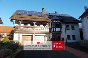 Modernes Heizkonzept mit Platz + Feldrandlage: 2 Wohnhäuser mit Gästehaus in Schotten-Burkhards – Die vollständige Adresse der Immobilie erhältst du vom Anbieter., 63679 Schotten – Vorschaubild 1