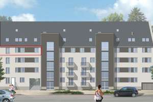 große 4-Raumwohnung in Innenstadtnähe mit Tiefgaragenstellplatz – Karl-Liebknecht-Straße 34/36, 7749 Wenigenjena, Jena – Vorschaubild 2