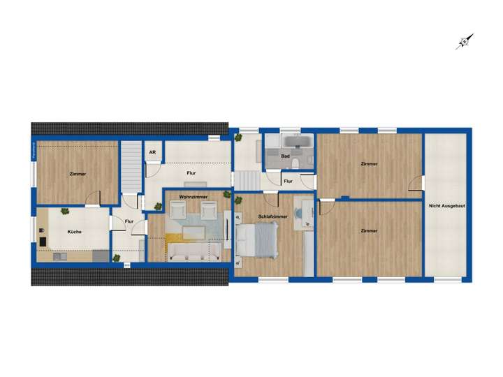 Grundriss Obergeschoss