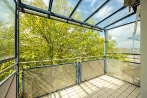 Helle 3-Zimmer-Wohnung mit Balkon, Garage & Garten-Blick in München Moosach – Dachauer Straße 354A, 80993 Alt-Moosach, München – Vorschaubild 10